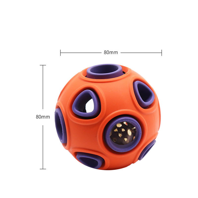 Luminous Dog Toy Ball with Sound | Interactive Glow in the Dark Dog Toy
