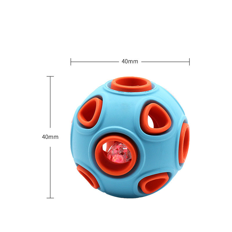 Luminous Dog Toy Ball with Sound | Interactive Glow in the Dark Dog Toy