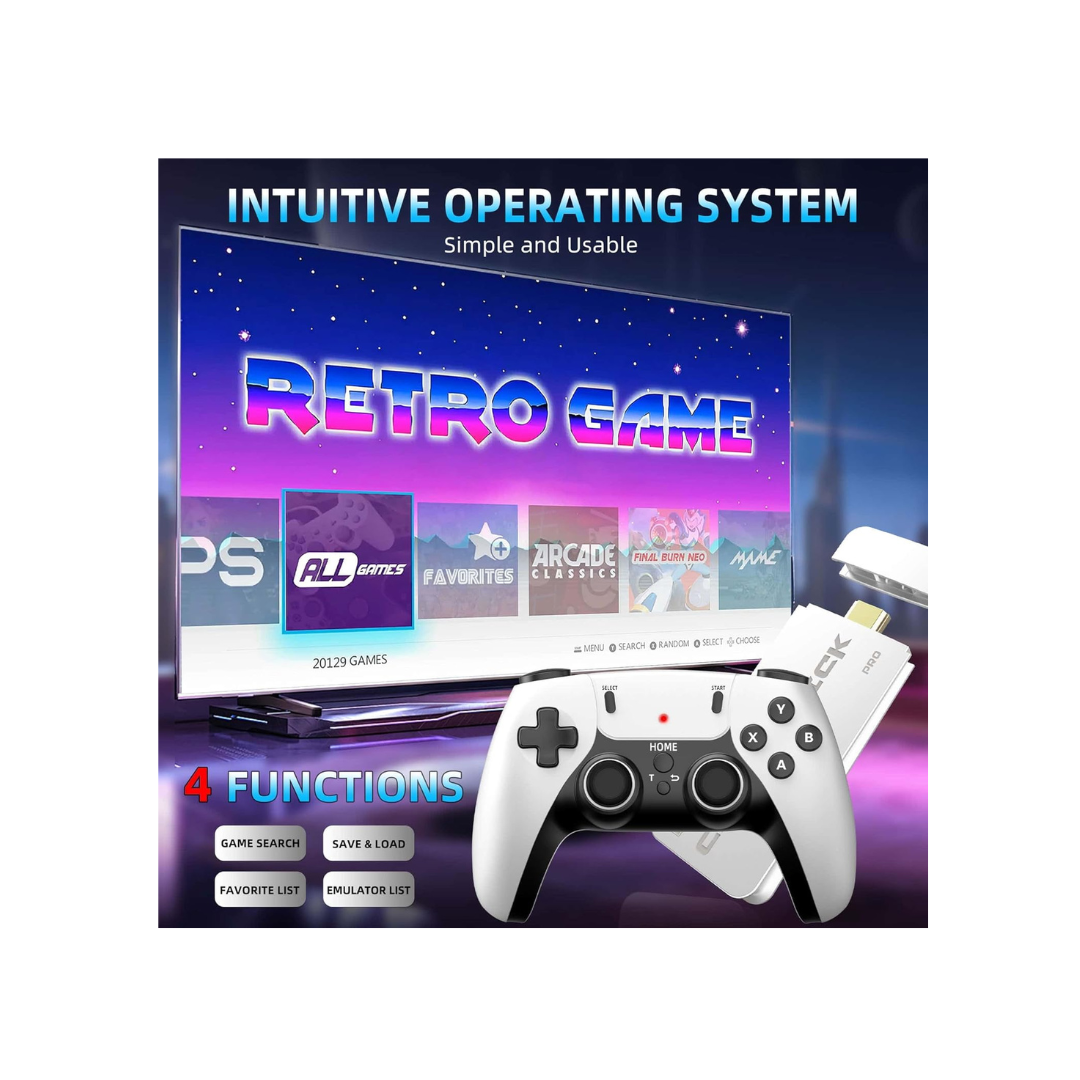 Maxtegu, Gaming Console Stick, Retro Classic M15 with 4K HDMI, 2025
