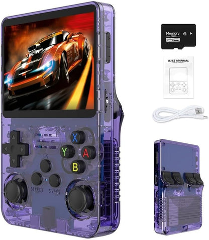 NEW R36S Retro Handheld Game Console Linux System 3.5 Inch IPS Screen Portable Pocket Video Player 64GB 128GB Games Kid Gift